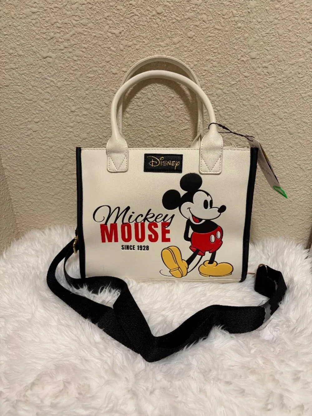 Disney Mickey Mouse Since 1928 Primark Crossbody Tote Satchel Bag NWT